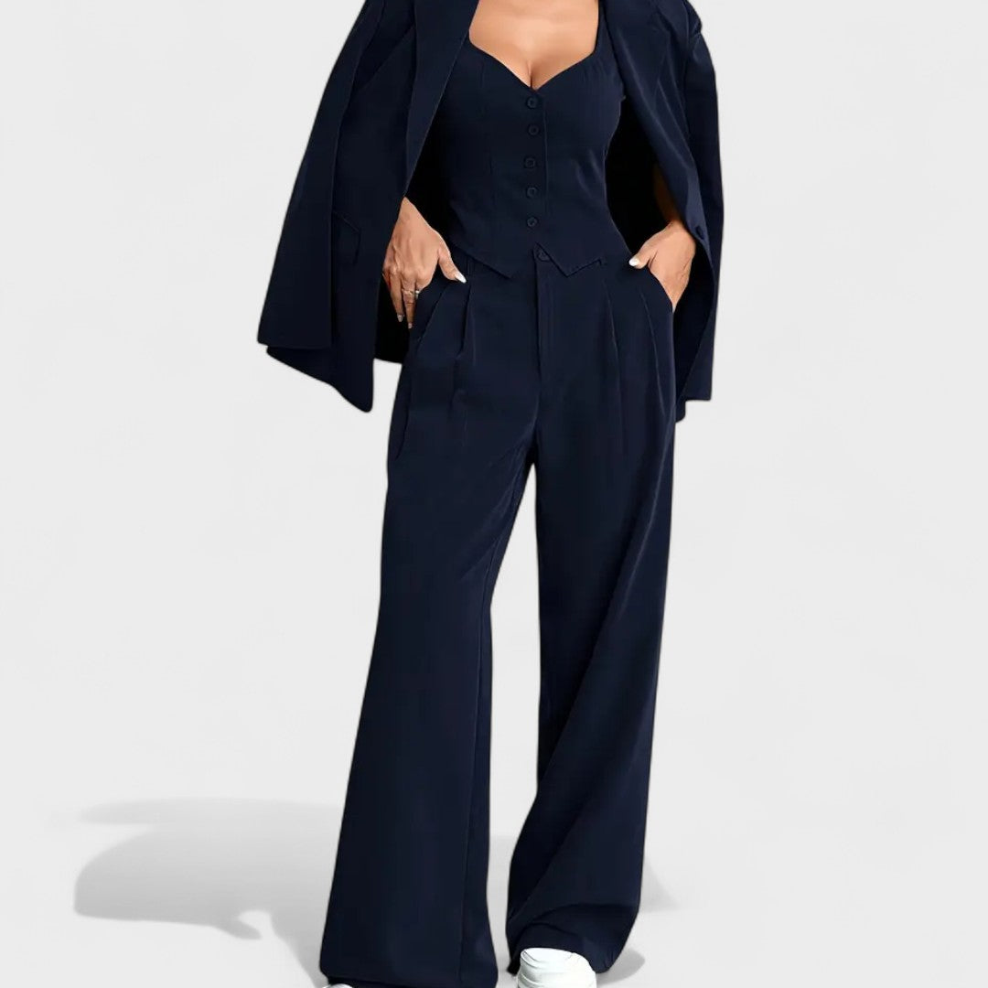 Carlota - Conjunto Elegante de 3 Piezas